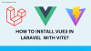 How to install Vue3 in Laravel 9 / Laravel 10 with Vite?